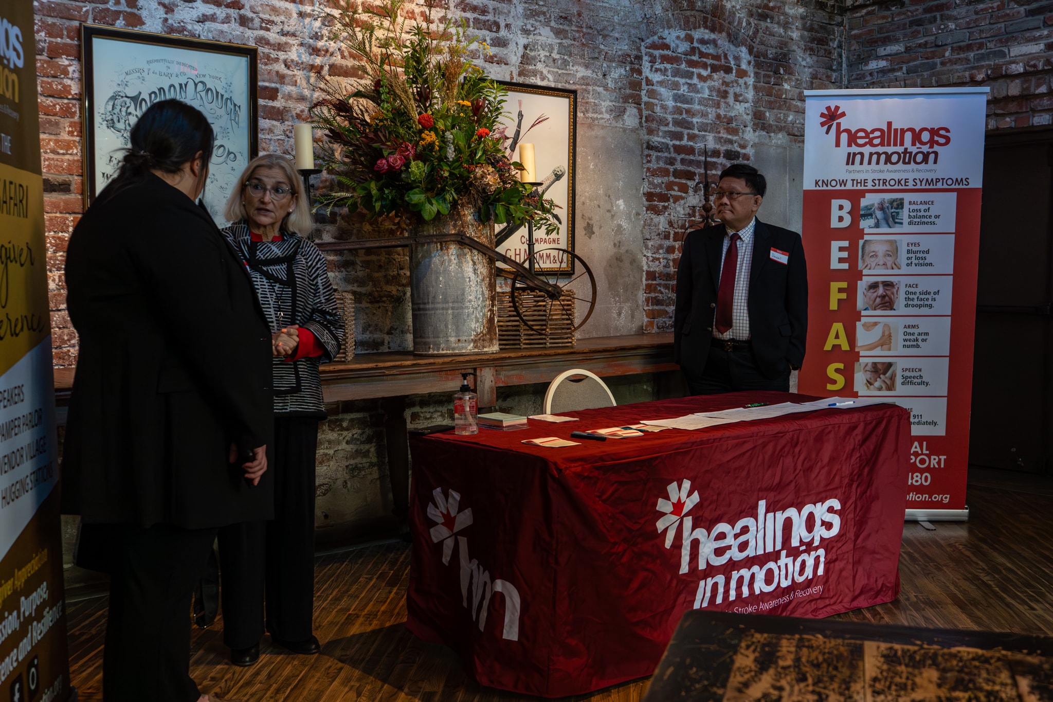 Daniel Kim at the Caregiving for the Caregiver Brunch
